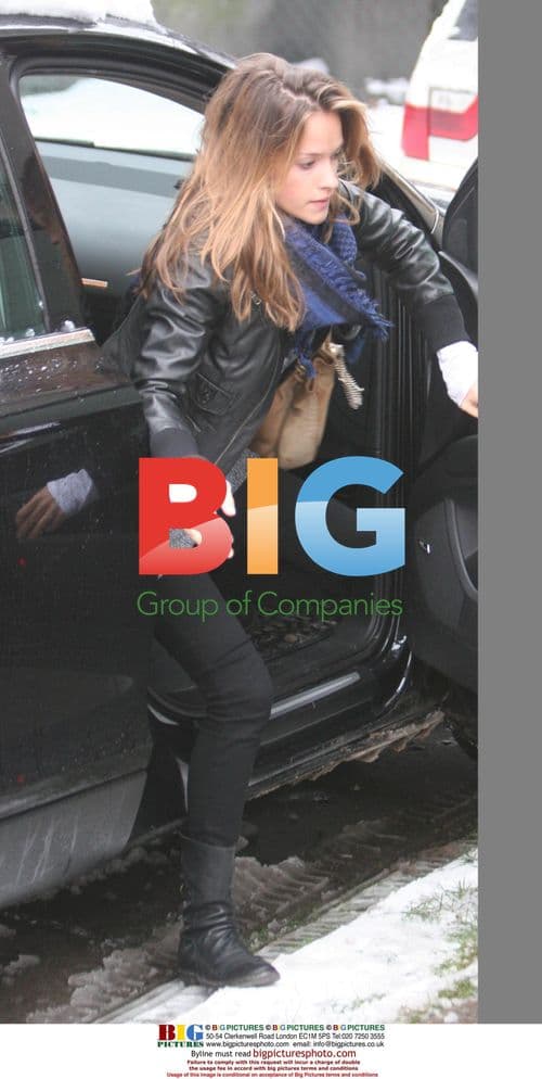 Colin Farrell and Alicja Bachleda Curus visit in Krakow