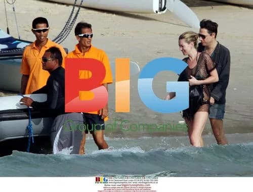 Kate Moss and Jamie Hince Vacation