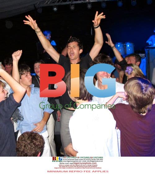 Orlando Bloom at Abramovich's New Year's Eve Party