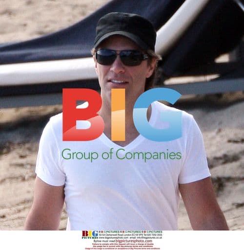 Jon Bon Jovi and Family on St. Barts Vacation