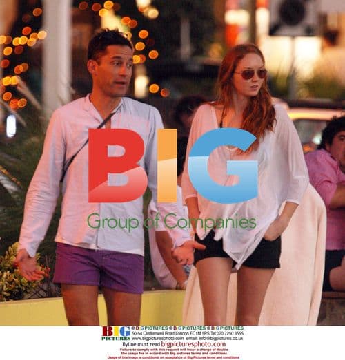 Lily Cole and Enrique Murciano on St Barts Vacation