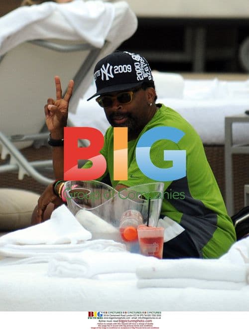 Spike Lee and Family Vacationing in South Beach