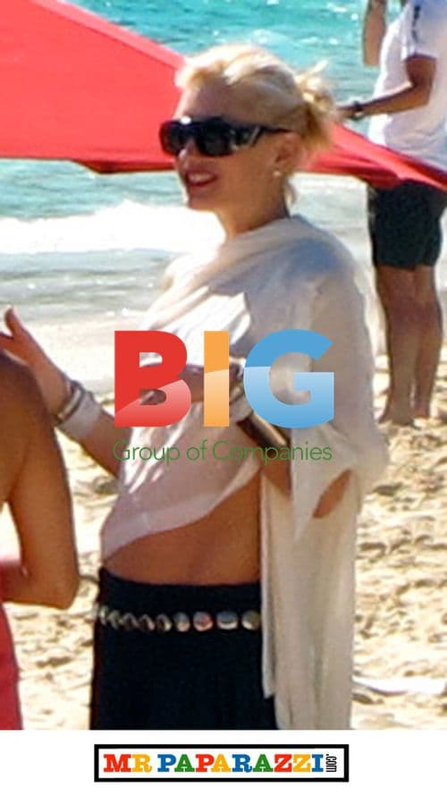 Gwen Stefani and Gavin Rossdale on Family Vacation in St Barth