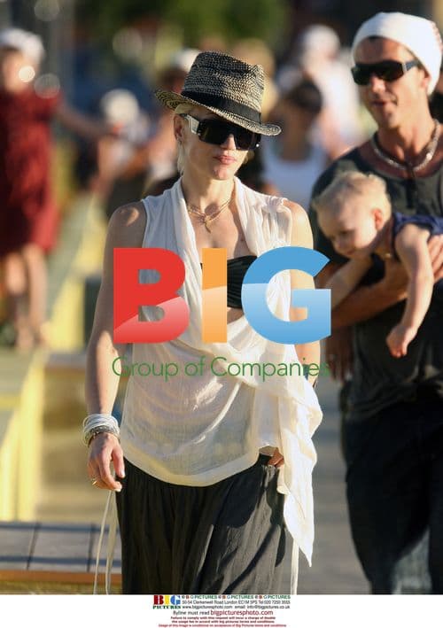 Gwen Stefani and Gavin Rossdale in St. Barts