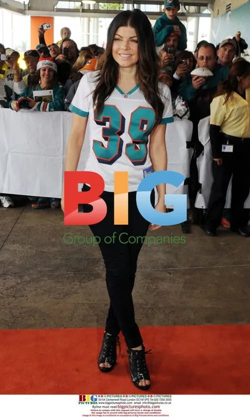 Fergie at Miami Dolphins vs. Steelers Game