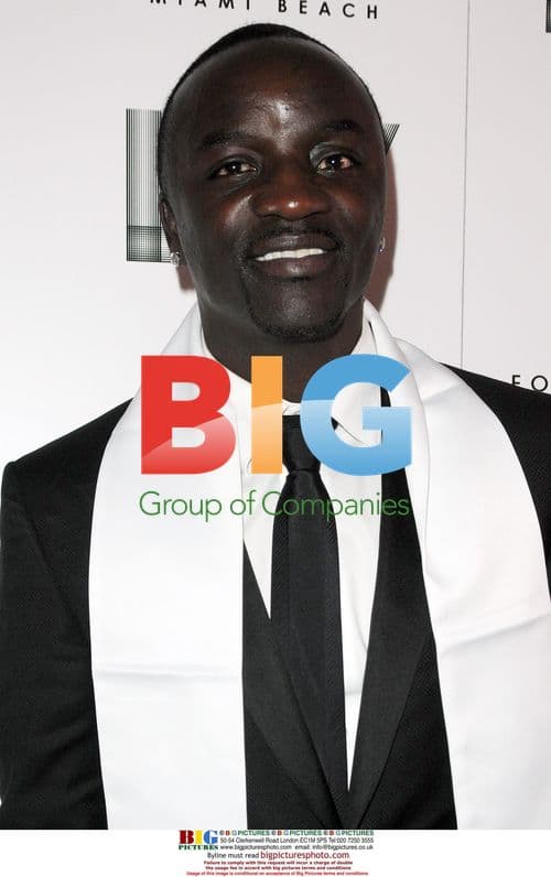 Akon Arriving at Liv Nightclub in Miami