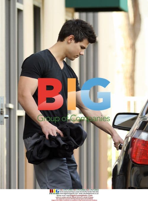 Taylor Lautner After Workout