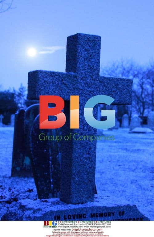 Rare Blue Moon in Danbury, UK