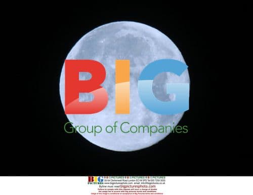 Rare Blue Moon in Danbury