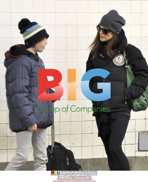 Julianne Moore Picking Up Son Caleb