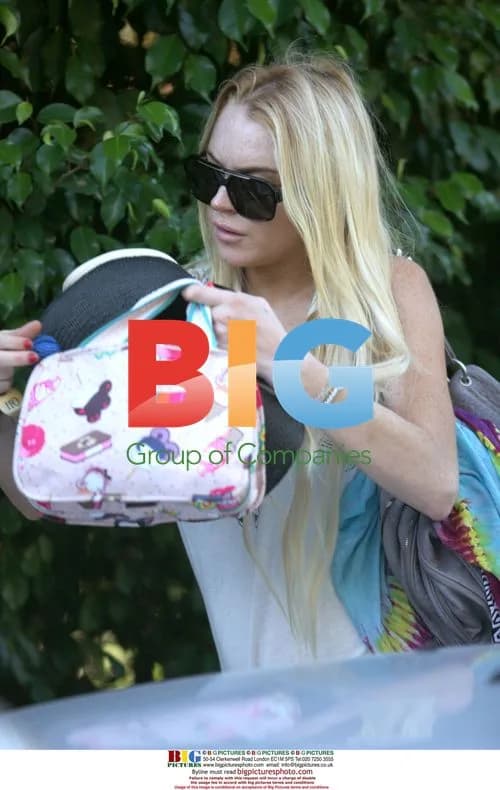 Lindsay Lohan in Saint Barths