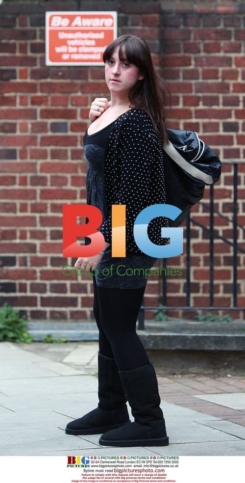 Natalie Cassidy Spotted Leaving Home