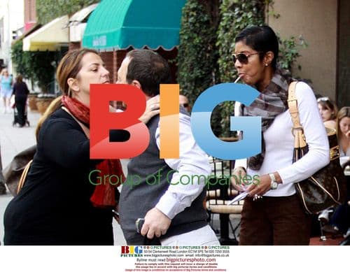 Natalie Cole out in Beverly Hills