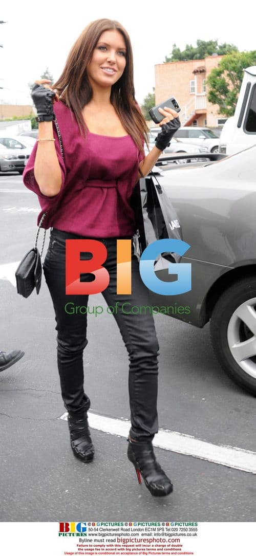 Audrina Partridge Shopping at Fred Segal