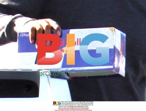 Master P and sons load up on snacks