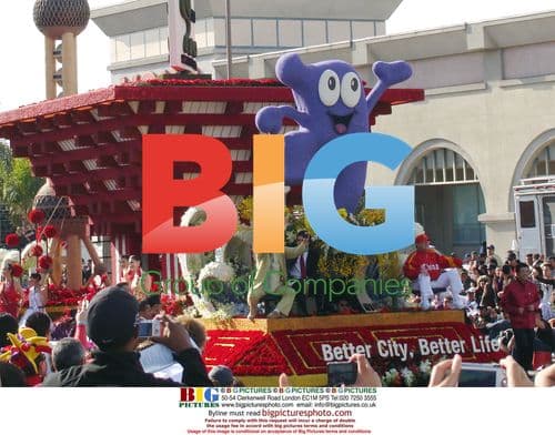 Jackie Chan at Rose Parade