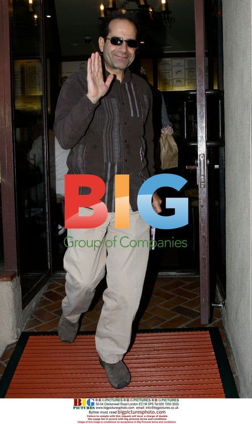 Tony Shalhoub and daughter Sophie in Beverly Hills