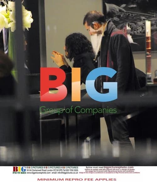Russell Brand Shopping at Cartier