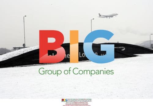 Snow plowed at Heathrow Terminal 5