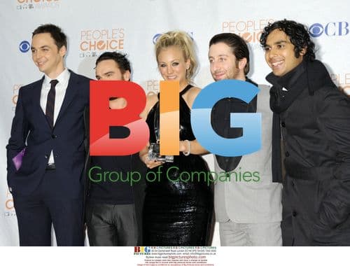 The Big Bang Theory Cast at 2010 People's Choice Awards