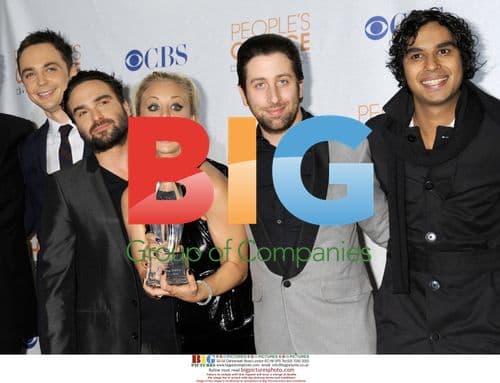 Cast of The Big Bang Theory at 2010 People's Choice Awards