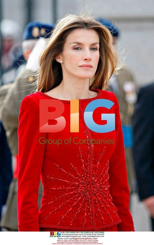 Spanish Royal Family Attend Military Parade