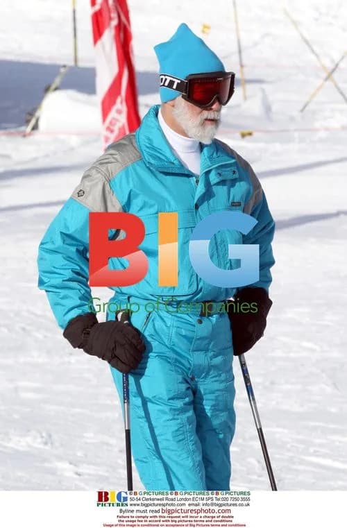 Prince Michael & Marie-Christine Ski in Swiss Alps