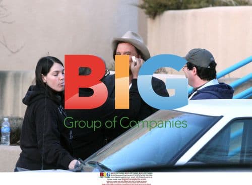 Mickey Rourke on set of 'Passion Play'