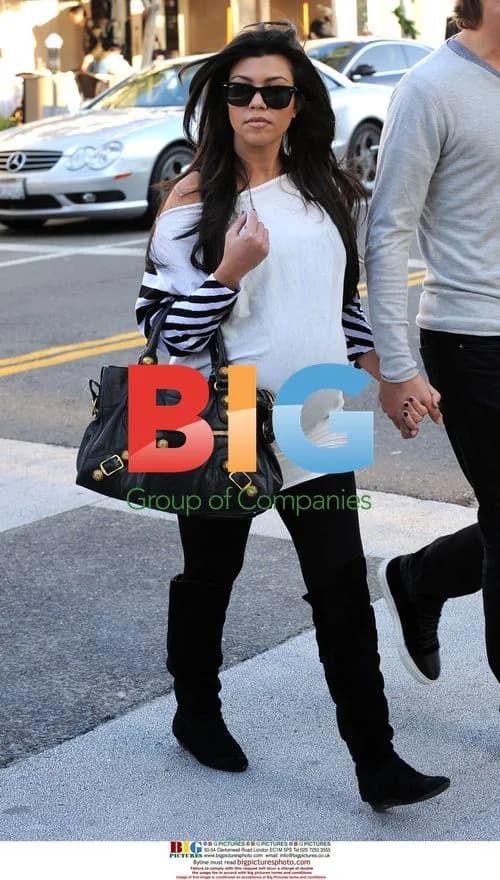 Kourtney Kardashian and Scott Disick's Lunch Outing
