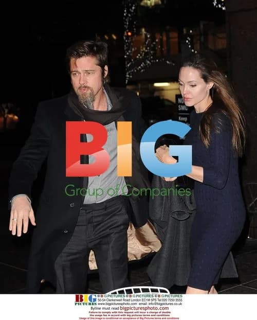 Brad Pitt and Angelina Jolie going to dinner in NYC