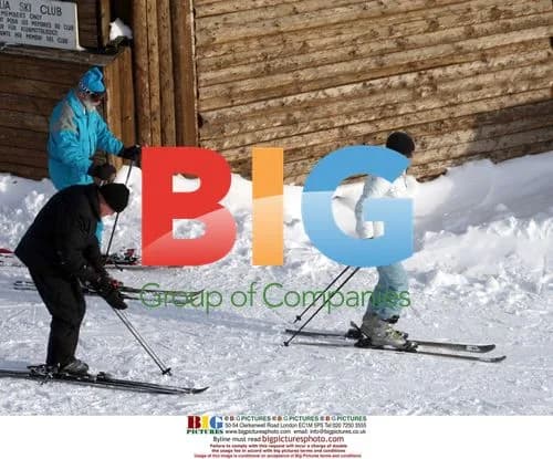 Prince Michael and Wife Ski in Swiss Alps