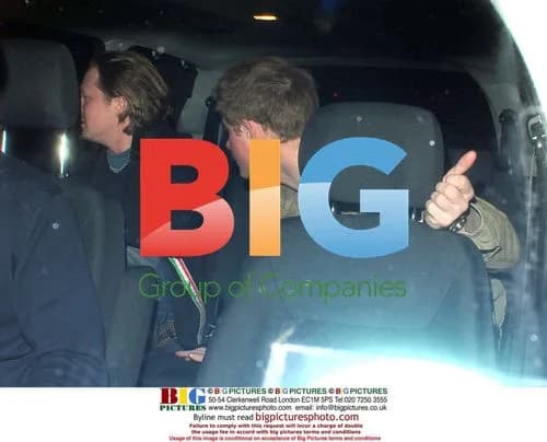 Prince Harry Leaves Raffles