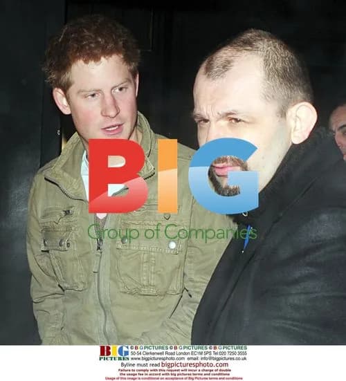 Prince Harry Leaves London Club