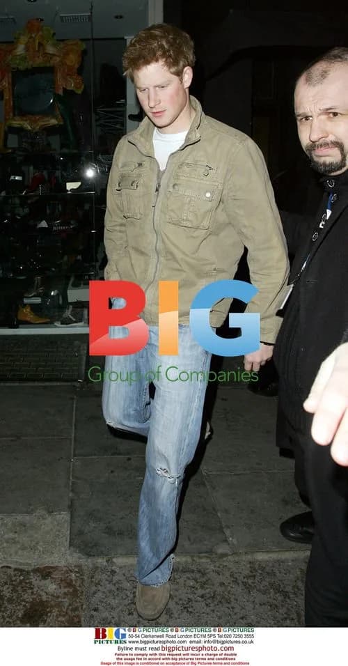 Prince Harry Leaves Raffles Club