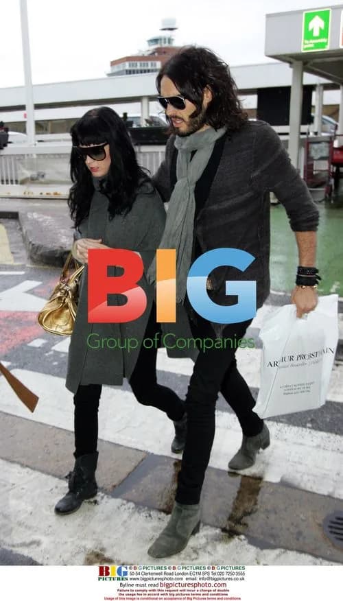 Russell Brand and Katy Perry grab breakfast