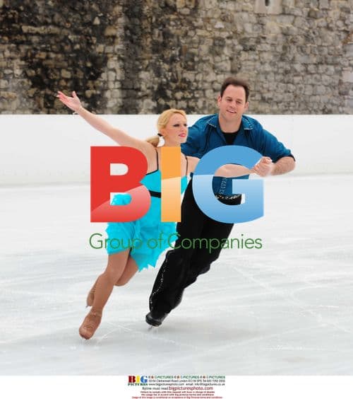 Celebrities at Tower of London Ice Rink