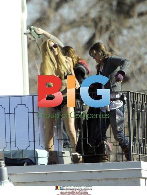 Kelly Lynch Filming 'Passion Play'