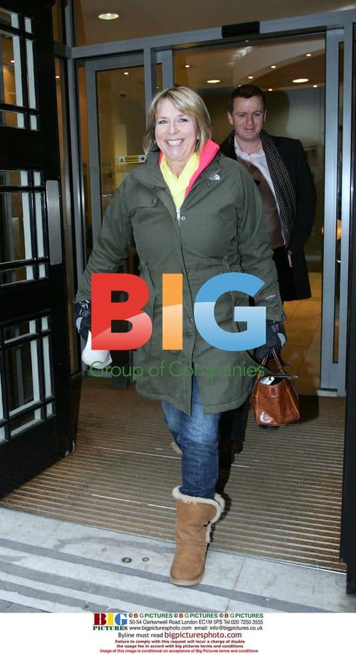 Fern Britton at Radio 2 Studios