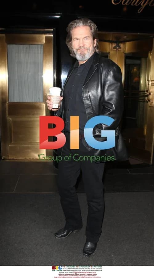 Jeff Bridges Leaving Hotel in NYC