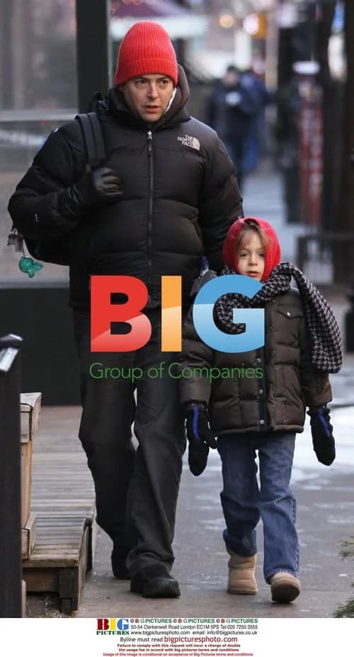 Matthew Broderick Walks Son to School