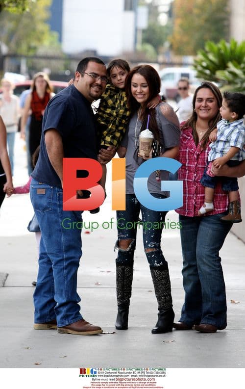 Miley Cyrus at Coffee Bean in LA