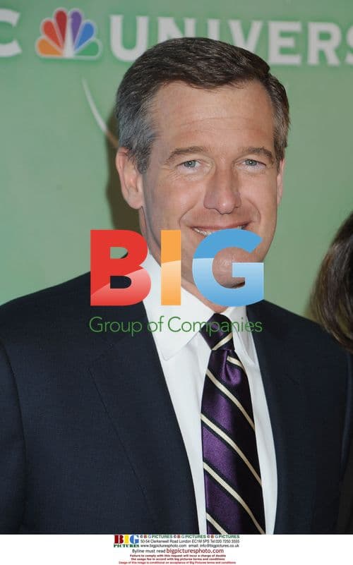 Brian Williams at NBC Universal's Press Tour Party