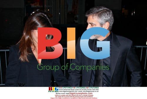 George Clooney and Elisabetta Canalis at Film Critics' Circle Awards