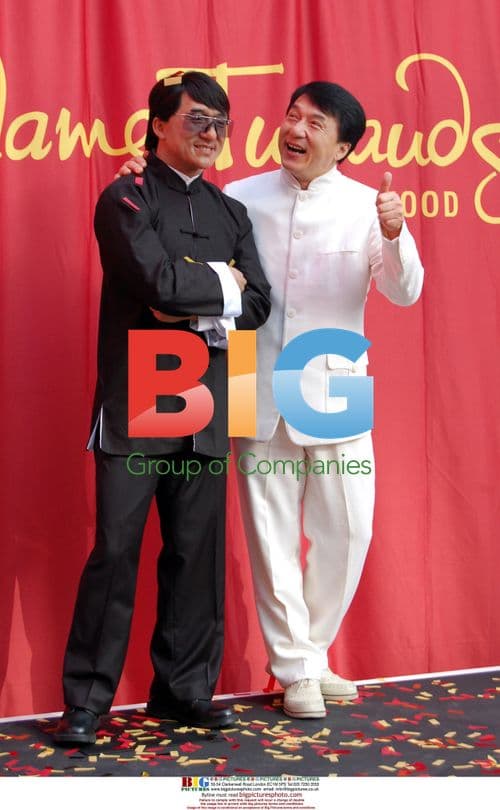 Jackie Chan Unveils Madame Tussauds Wax Figure