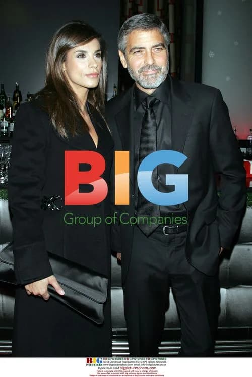 George Clooney and Elisabetta Canalis at NY Film Critics Circle Awards