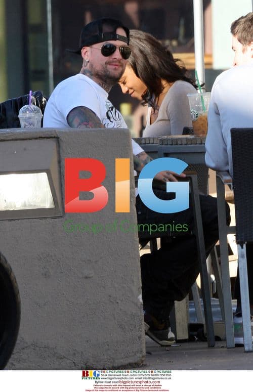 Benji Madden Grabs Coffee