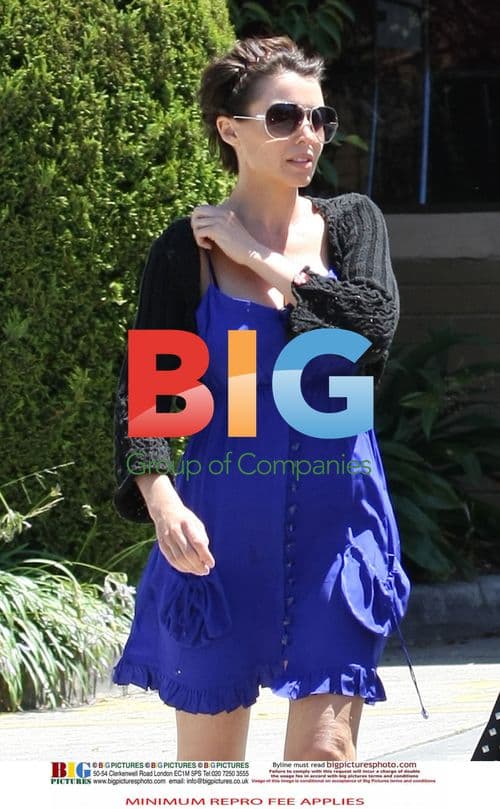 Dannii Minogue Leaves Masada Hospital