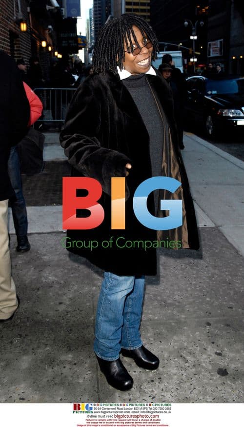 Whoopi Goldberg at 'Late Show'