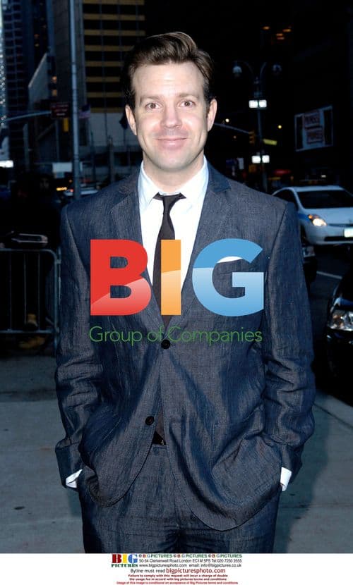 Jason Sudeikis at 'Late Show' Taping