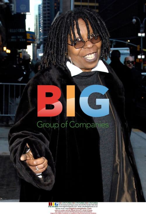 Whoopi Goldberg on Late Show